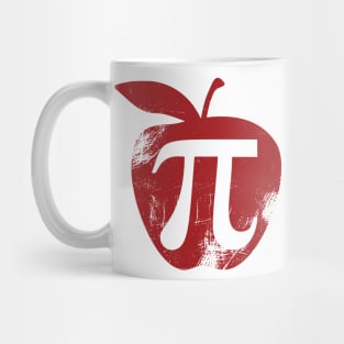 Red apple pi Mug